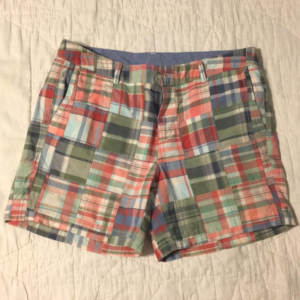 Ll Bean Madras Shorts